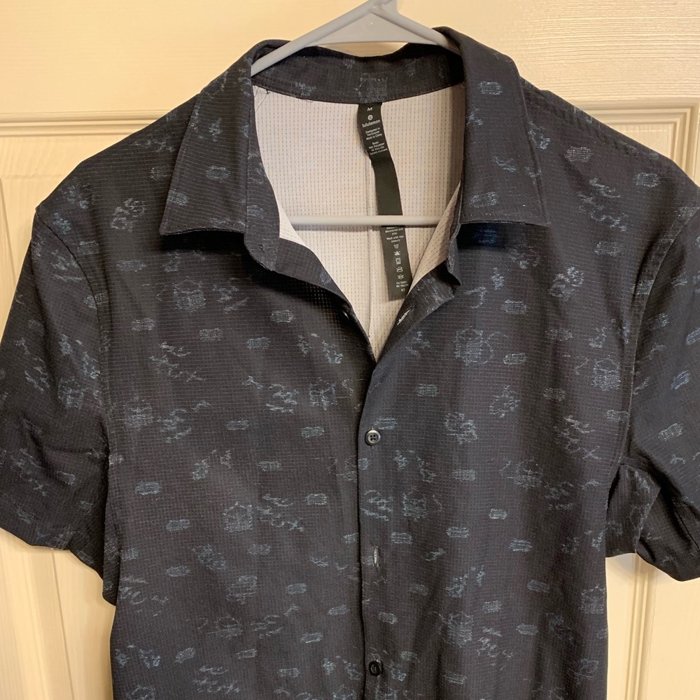 Short sleeve button down shirt